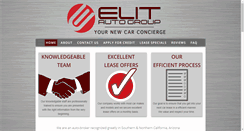 Desktop Screenshot of elitautogroup.com
